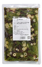 Seasoned edible wild plants