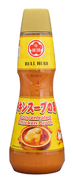 Bottled chicken soup base