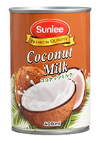 Canned coconut milk
